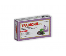 Травісил® Нео трав’яні льодяники зі смаком чорної смородини №16. Дієтична добавка.